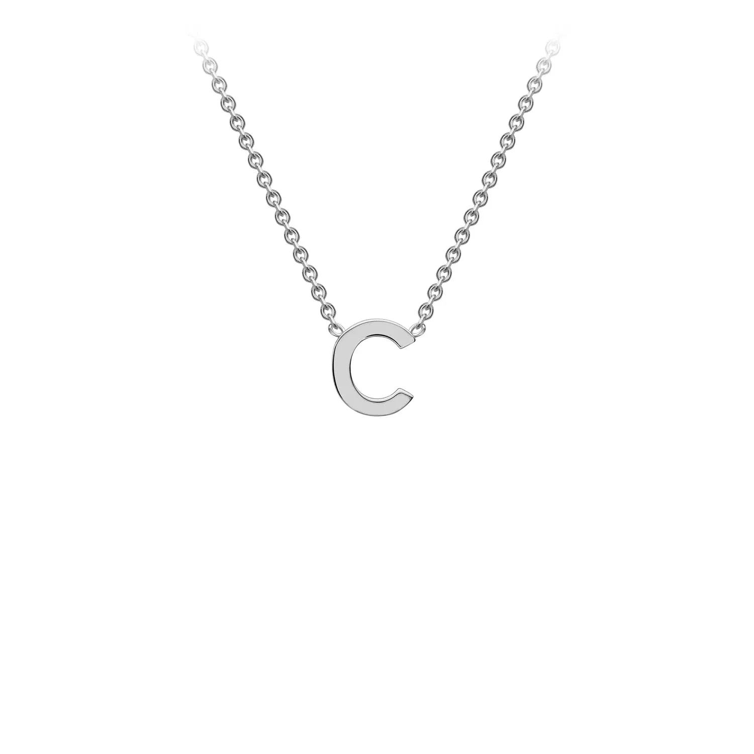 9K Gold 'C' Initial  Necklace - 1.19.0152