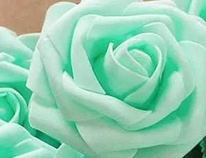 Dark red Ivory Real Touch Roses Brooch Bouquet or DIY KIT ~ RE003