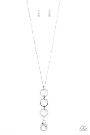 Paparazzi Necklace ~ Diva In Diamonds - White