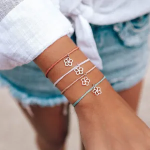 Plumeria Charm Bracelet
