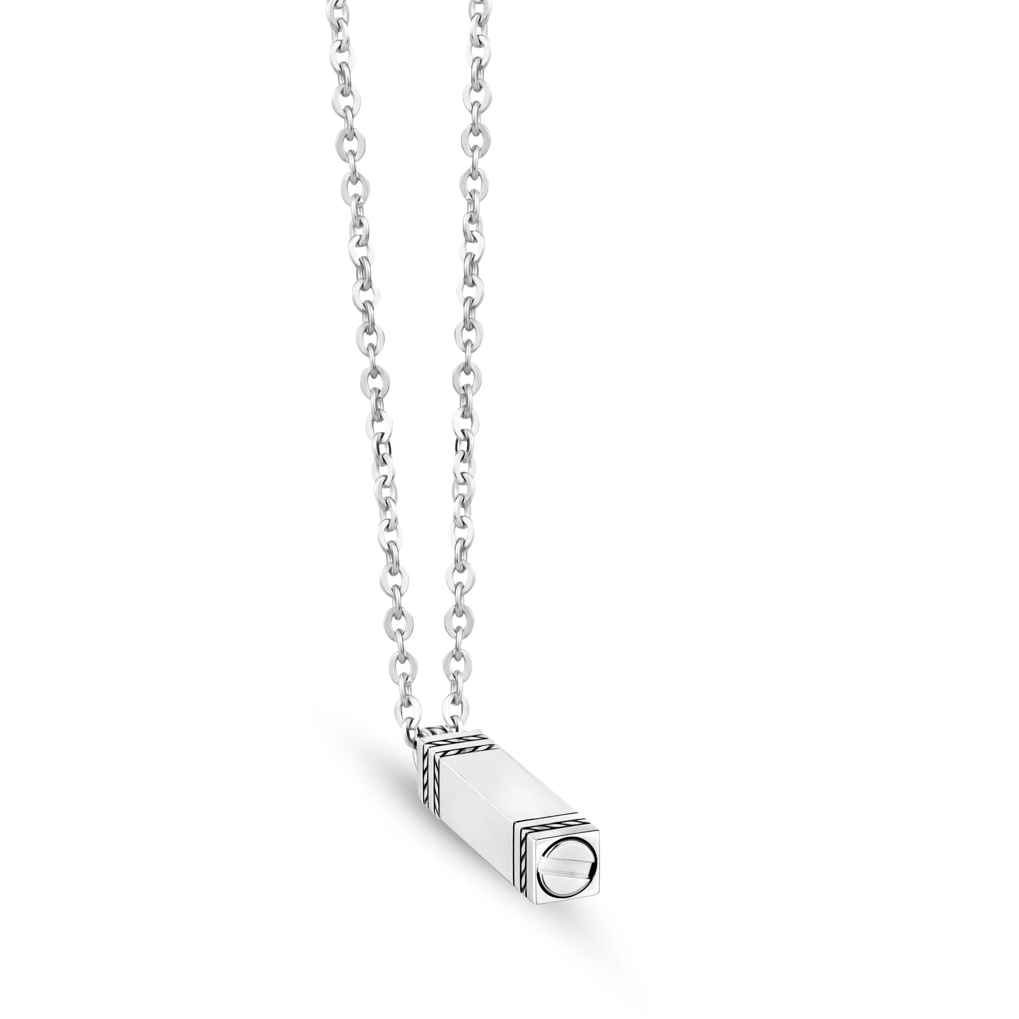 Rectangle Bar Urn Pendant