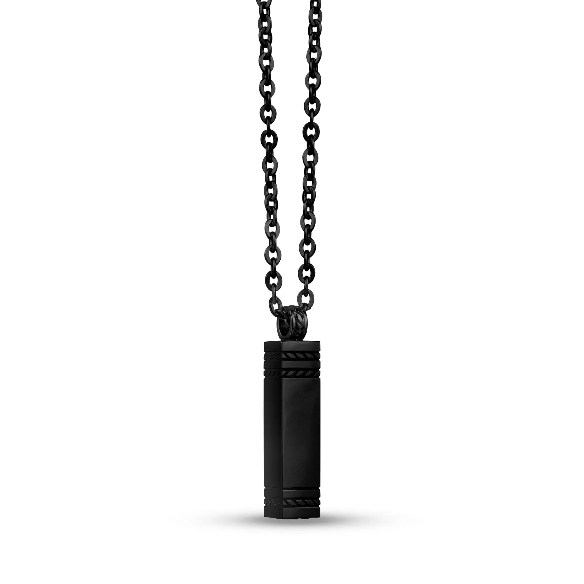 Rectangle Bar Urn Pendant