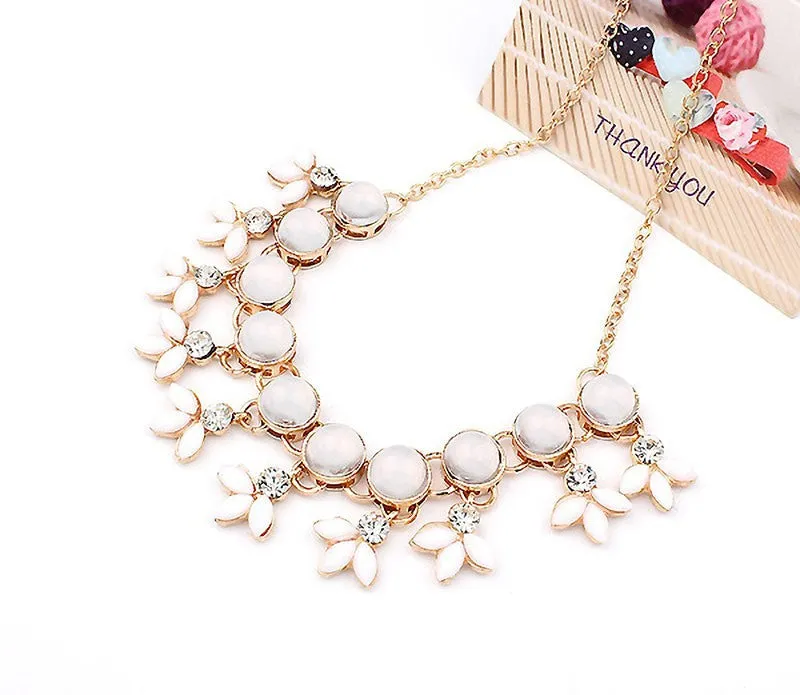 Resin Bubble Beads Necklace