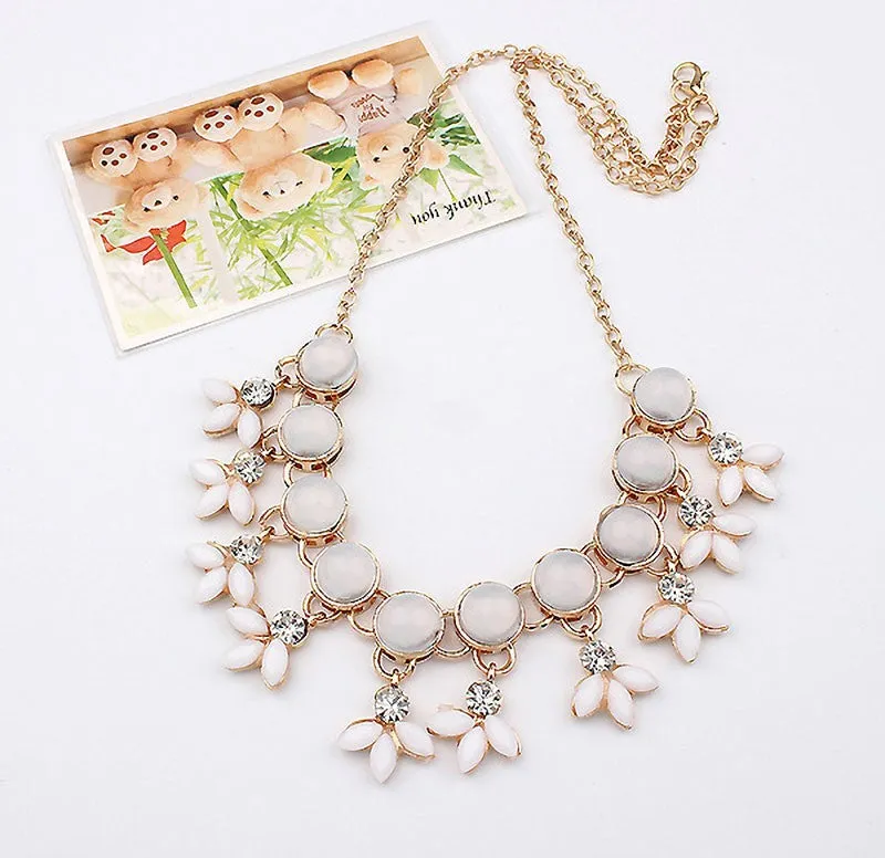 Resin Bubble Beads Necklace