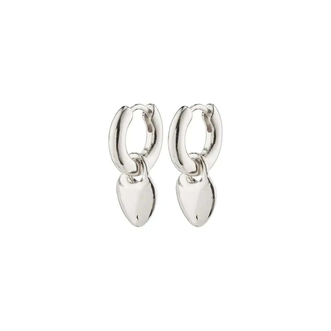 SOPHIA Recycled Heart Hoops